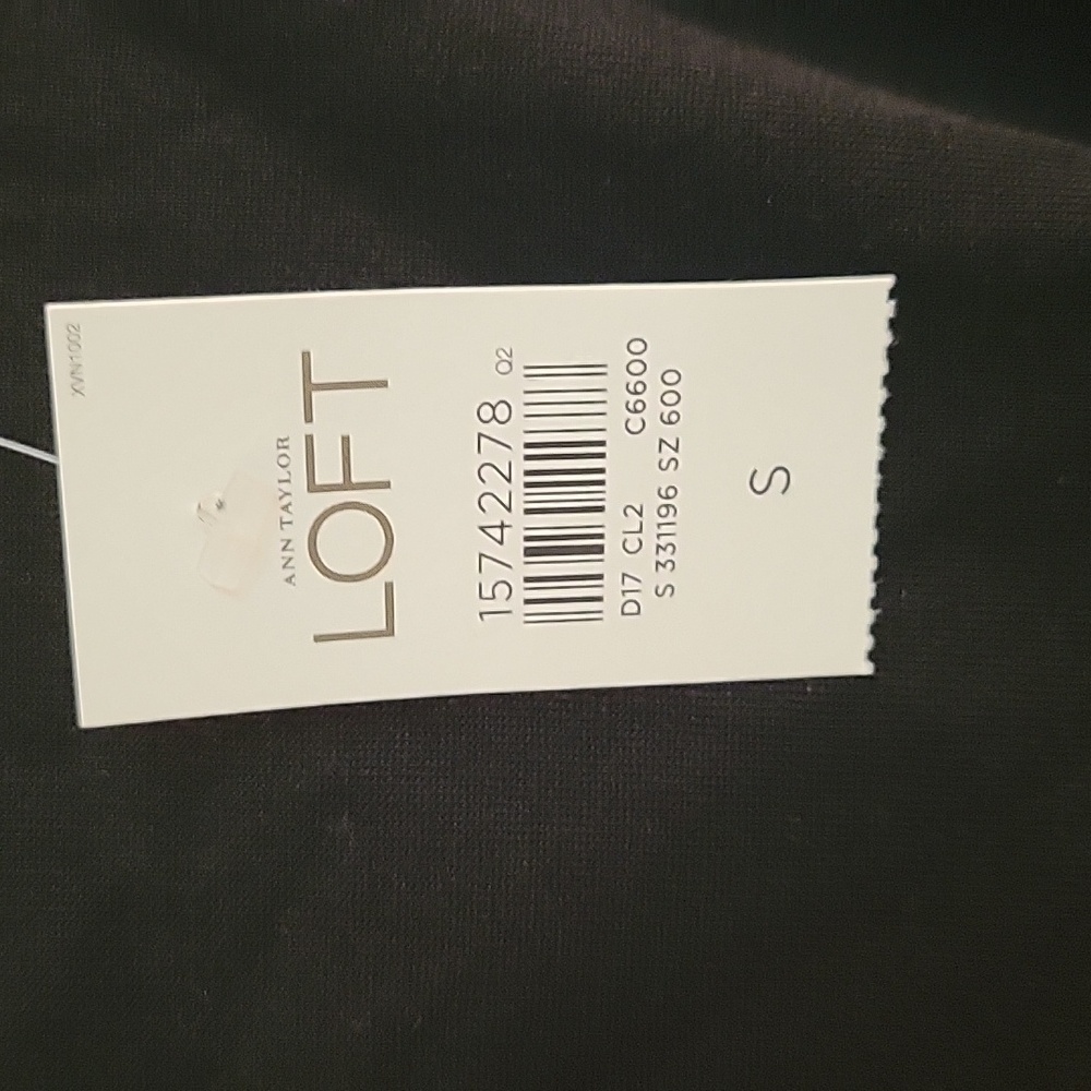 Loft Black Sleeveless Dress Small - Picture 4 of 9